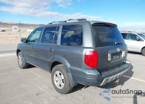 2005 Honda Pilot Ex from USA, damaged, VIN 2HKYF184X5H509702